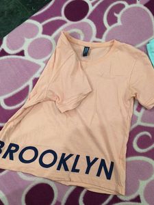 pink crop tshirt