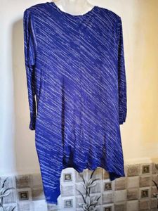 🎁Buy 1, Get 1 Free🎁Blue Tunic Top LARGE/ XL SIZE