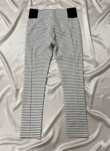 Striped Black &amp; White Pants
