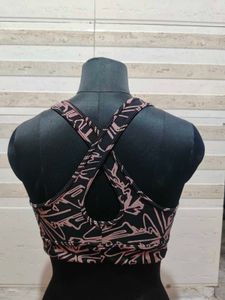 Under Armour Printed Sports Bra Size L