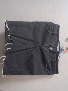 Charcoal skort