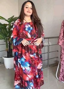 Floral Print Maxi Dress