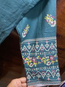 All About You Green Kurta Set