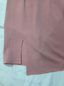 Chic Pink Midi Dress