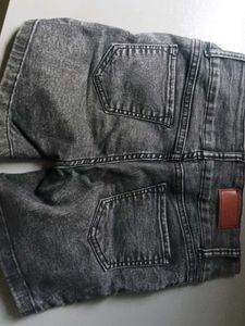 Denim High Waisted Shorts