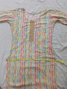 Colorful Striped Kurta