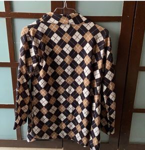 Authentic Burberry Checked Shrug