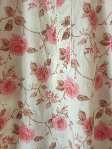 Floral Print Tunic Top