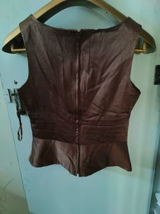 Pure Silk brown Top