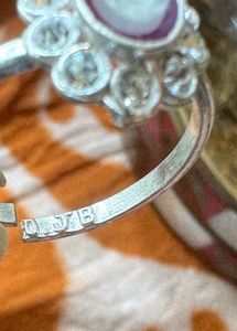 Antique Pure Silver Ring/ Single Toe Ring