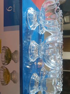 New Ice Cream Bowl Cup Set 6 cups