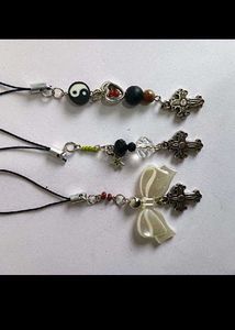 Cross Charm Phone Straps