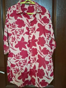 Floral Print Cord Set