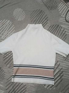 White Korean Top
