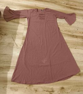 Dusty Rose Midi Dress
