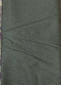 Grey Kurta Set Cloth With Small Blue Floral Prints