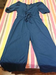 Stylish Blue Jumpsuit