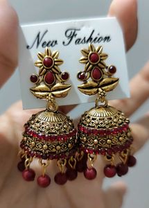 Antique Elegant Jhumka Earrings