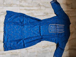 Elegant Blue Kurta