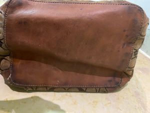 Vintage Coach Signature Duffle Tote