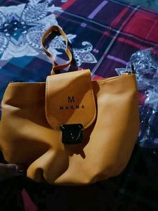 Orange Crossbody Bag