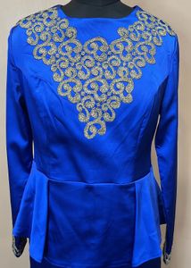 Navy Blue Gown