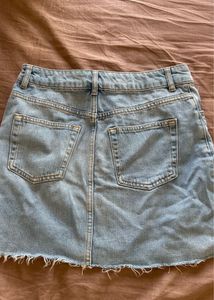 Denim Mini Skirt