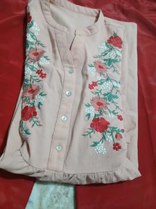 Embroidered Cord Set