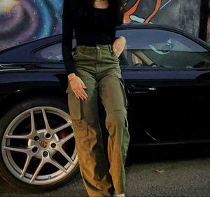 Olive Green Cargo Pants