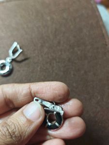 92.5 | Silver Chic Circle Dangle Earrings