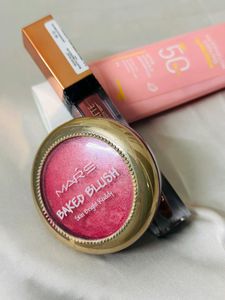 Dot&amp;key Sunscreen, Lipstick Nd Mars Blush