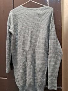 Striped Grey Sweater