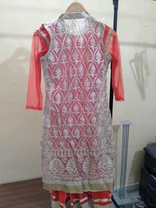 Beautiful Orange Anarkali Suit