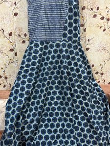 Blue Patterned Dress
