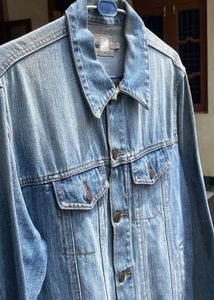 Zantos Men Heavyweight Blue Denim Jacket