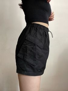 cargo mini skirt