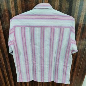 Van Heusen Striped Shirt - Chest 46