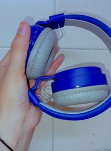 Wireless Headphones In Blue
