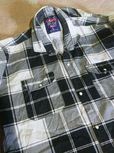 RMS Plaid Western Shirt