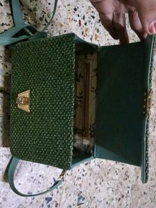 Green Grass Seling Box Bag