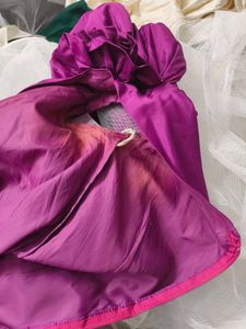 Vintage Purple Dress - 80s Style
