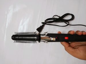 2 In 1 Hair Brush Straightener &amp; Curler ❤️😍