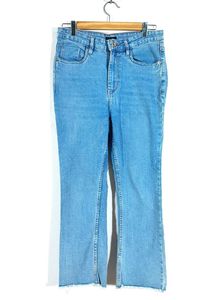 High Waisted Blue Jeans