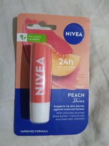 NIVEA Peach Shine Lip Balm