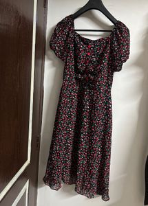 Floral Print Mini Dress