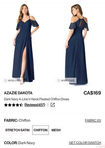 Azazie  Navy Blue Dress(A10)