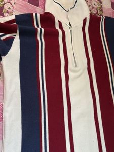 Striped Polo T-Shirt