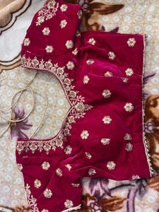 Maroon Embroidered Lehenga Choli