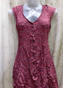Floral Button-Down Dress