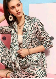 Zebra Print Shirt